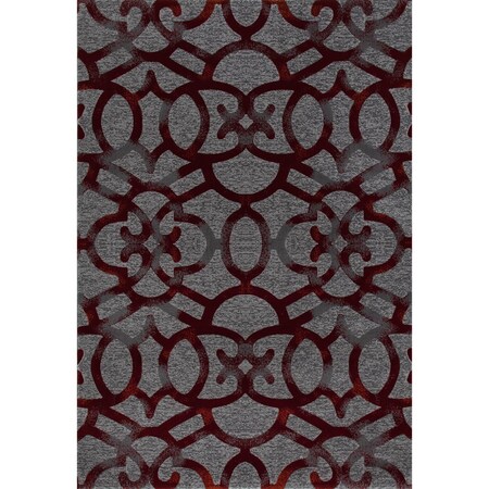 Art Carpet 9 X 12 Ft. Bastille Collection Trellis Woven Area Rug, Gray 841864108870